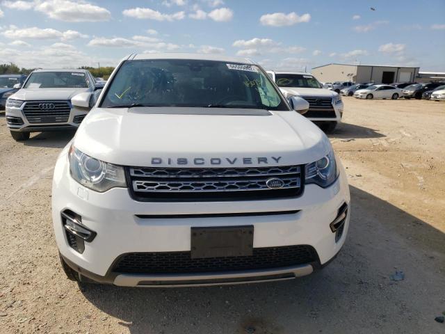 SALCR2BGXGH582766 - 2016 LAND ROVER DISCOVERY WHITE photo 9