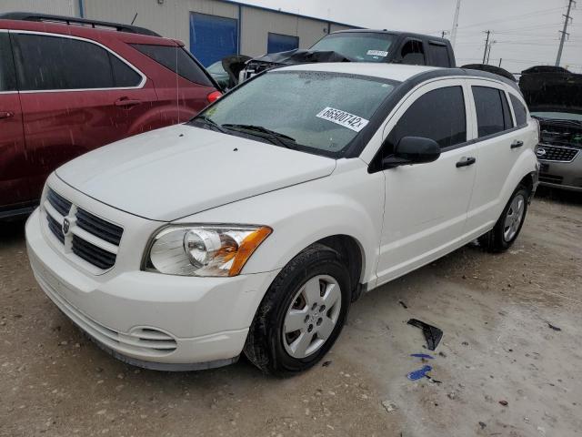 1B3HB28A29D228059 - 2009 DODGE CALIBER SE WHITE photo 1