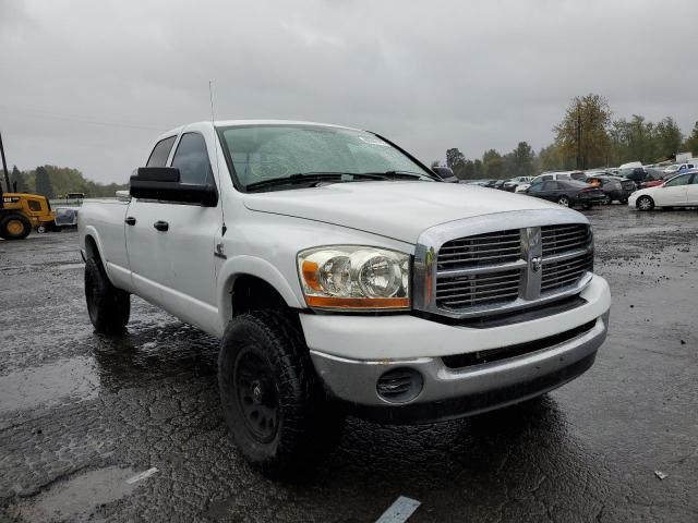 3D7KS28C86G106929 - 2006 DODGE RAM 2500 S WHITE photo 1