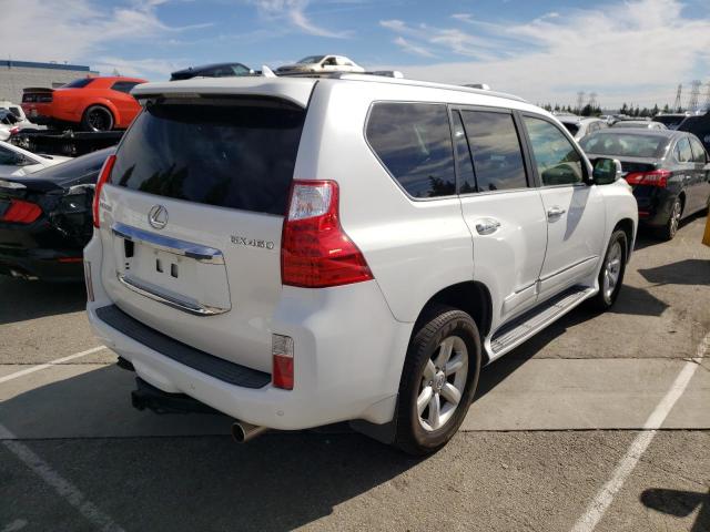 JTJJM7FX1A5008678 - 2010 LEXUS GX 460 PRE WHITE photo 4