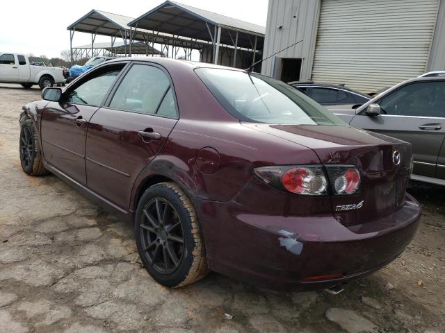 1YVHP80C985M43926 - 2008 MAZDA 6 I BURGUNDY photo 2