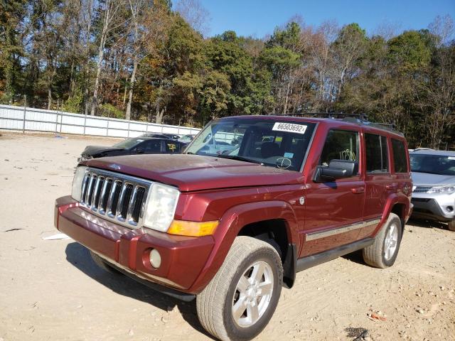 1J8HG58227C565501 - 2007 JEEP COMMANDER 勃艮第红 照片 2