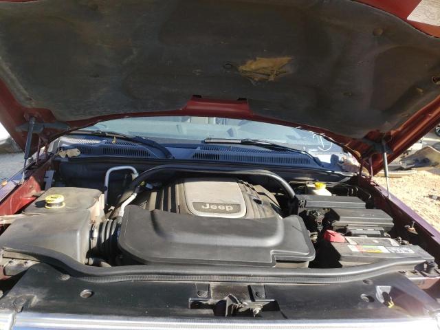 1J8HG58227C565501 - 2007 JEEP COMMANDER 勃艮第红 照片 7