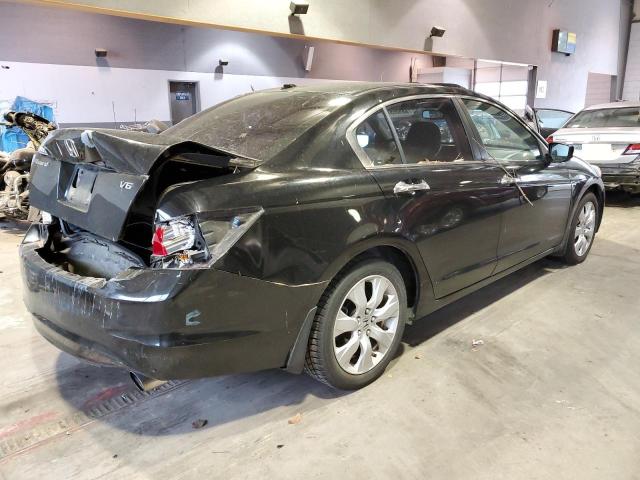 1HGCP3F84AA006288 - 2010 HONDA ACCORD EXL BLACK photo 3