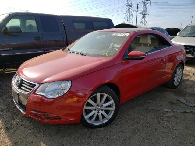 WVWBA71F89V013631 - 2009 VOLKSWAGEN EOS TURBO RED photo 2