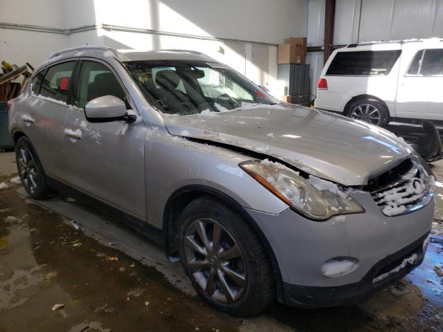 JNKAJ09F38M355725 - 2008 INFINITI EX35 BASE SILVER photo 1