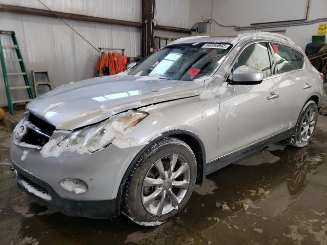 JNKAJ09F38M355725 - 2008 INFINITI EX35 BASE SILVER photo 2