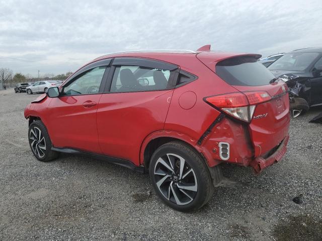 3CZRU6H11KG706981 - 2019 HONDA HR-V SPORT RED photo 2