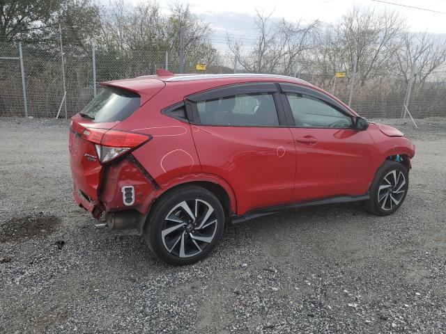 3CZRU6H11KG706981 - 2019 HONDA HR-V SPORT RED photo 3