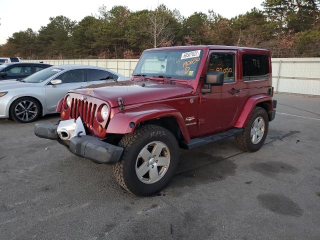 1C4AJWBG8CL190650 - 2012 JEEP WRANGLER S RED photo 2