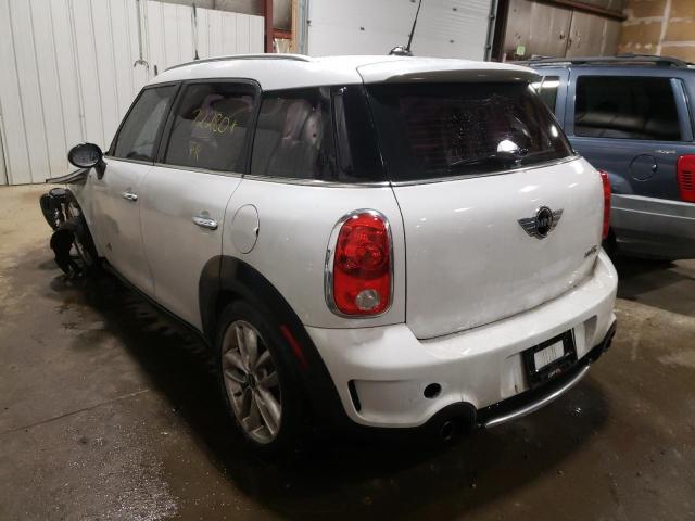 WMWZC5C5XCWL57221 - 2012 MINI COOPER S C WHITE photo 3