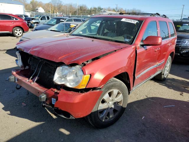 1J8HR58T39C550138 - 2009 JEEP GRAND CHER RED photo 2