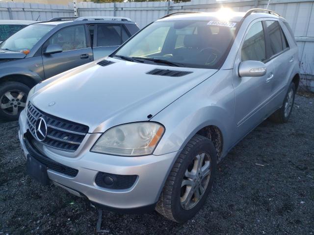 4JGBB22E27A220599 - 2007 MERCEDES-BENZ ML 320 CDI SILVER photo 2