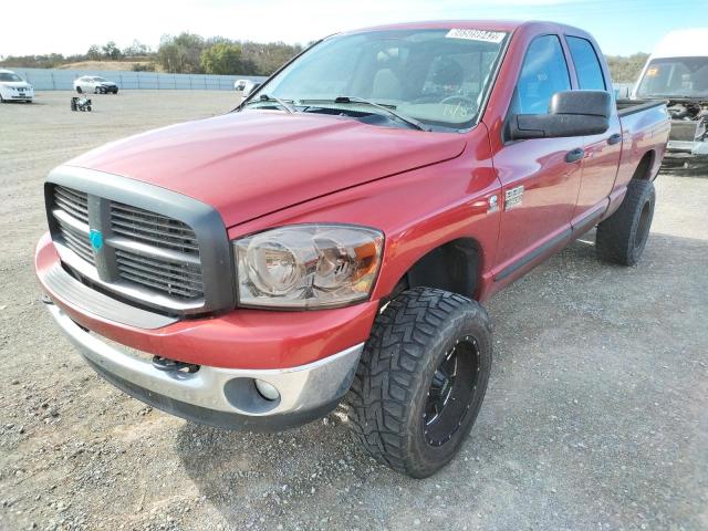 1D7KS28C97J569582 - 2007 DODGE RAM 2500 S BURGUNDY photo 2