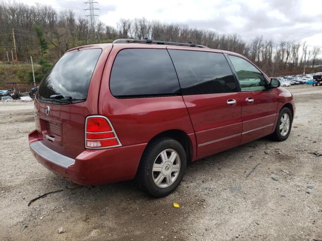 2MRDA20204BJ15064 - 2004 MERCURY MONTEREY RED photo 3