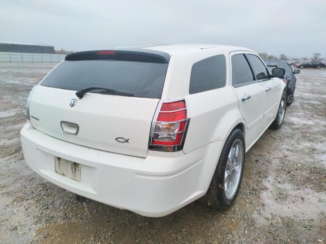 2D4FV47T96H359308 - 2006 DODGE MAGNUM SE WHITE photo 4