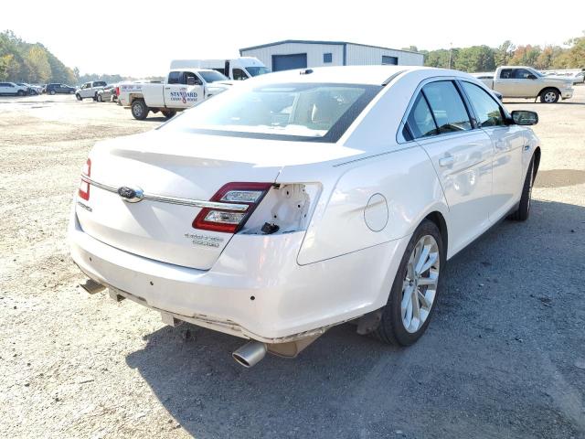 1FAHP2F8XGG134061 - 2016 FORD TAURUS LIM WHITE photo 4