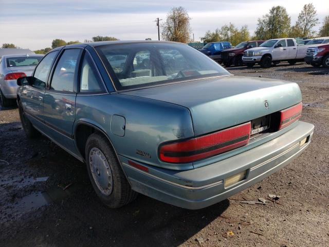 2G4WB54T7P1454908 - 1993 BUICK REGAL CUST GREEN photo 3