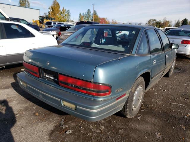 2G4WB54T7P1454908 - 1993 BUICK REGAL CUST GREEN photo 4