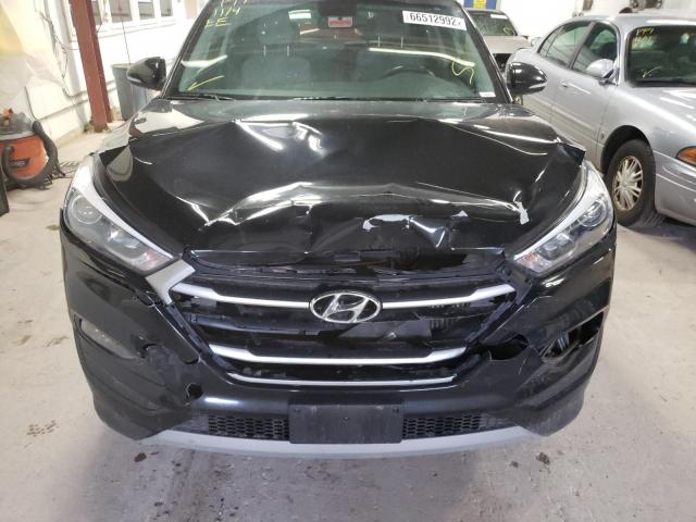 KM8J3CA24HU541212 - 2017 HYUNDAI TUCSON LIM BLACK photo 9