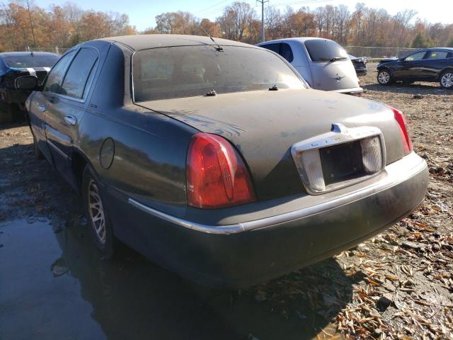 1LNFM81W8WY696502 - 1998 LINCOLN TWN CR SIG BLACK photo 3