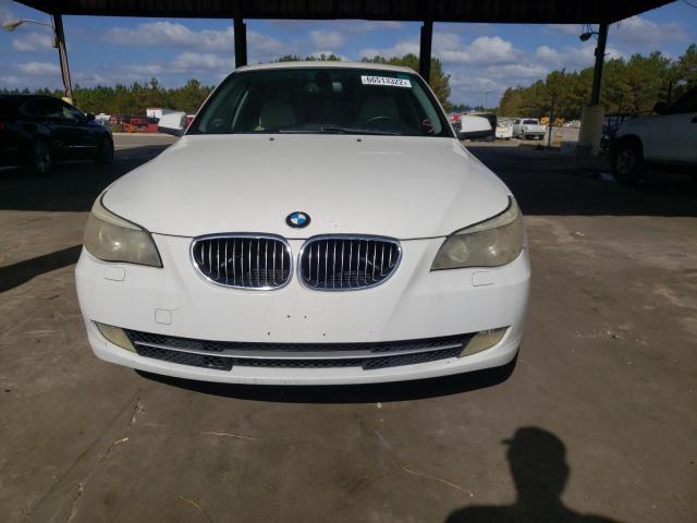 WBANU5C51AC460652 - 2010 BMW 528 I WHITE photo 9