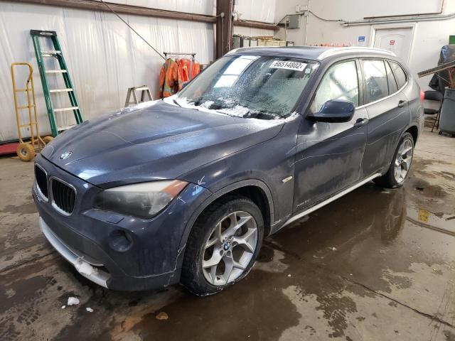 WBAVL1C51CVR77517 - 2012 BMW X1 XDRIVE2 BLUE photo 2