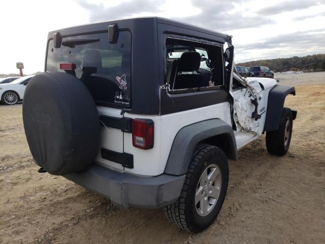 1C4AJWAG4CL102856 - 2012 JEEP WRANGLER S WHITE photo 4