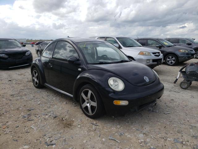 3VWED21C01M477439 - 2001 VOLKSWAGEN NEW BEETLE BLACK photo 1