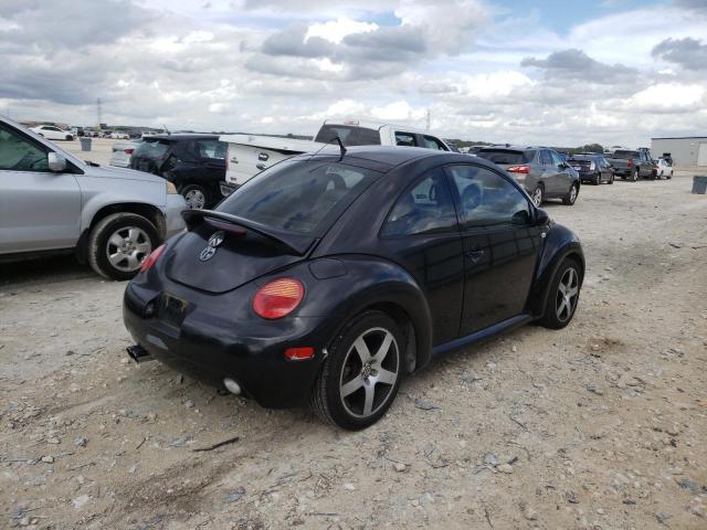 3VWED21C01M477439 - 2001 VOLKSWAGEN NEW BEETLE BLACK photo 4