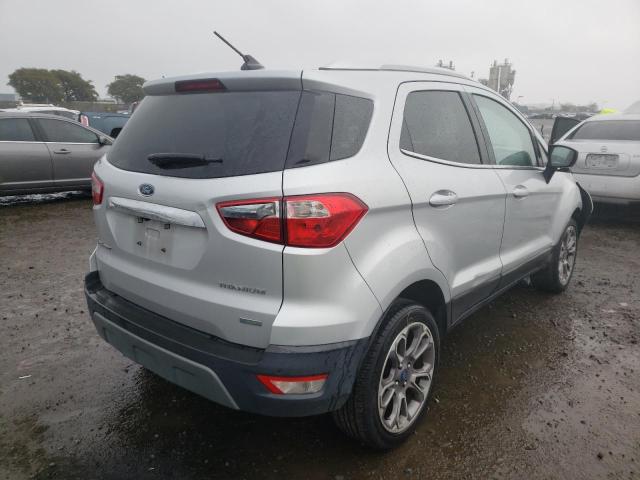 MAJ3S2KE0KC279288 - 2019 FORD ECOSPORT T SILVER photo 4