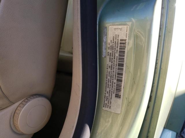 3VWRG31CX7M519350 - 2007 VOLKSWAGEN NEW BEETLE 绿色 照片 10