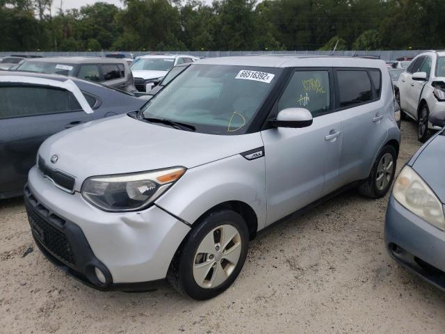 KNDJN2A23F7763972 - 2015 KIA SOUL SILVER photo 1