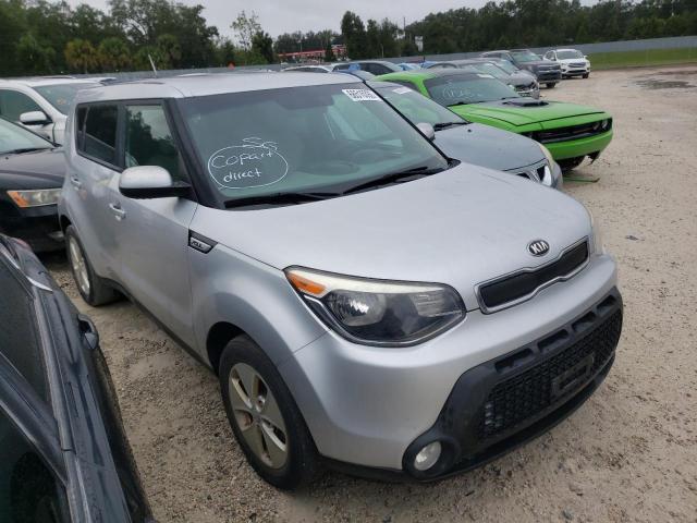 KNDJN2A23F7763972 - 2015 KIA SOUL SILVER photo 4