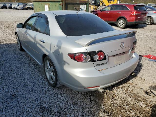 1YVHP80C175M26195 - 2007 MAZDA 6 I SILVER photo 3