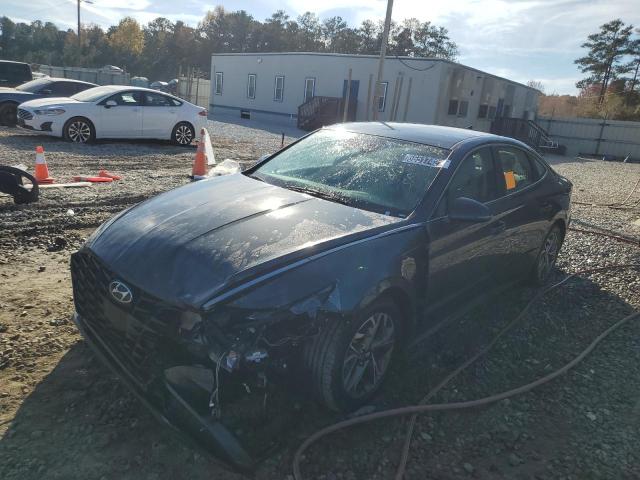 KMHL64JA1MA145778 - 2021 HYUNDAI SONATA SEL BLACK photo 2