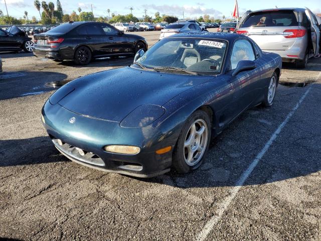 JM1FD333XR0300227 - 1994 MAZDA RX7 BLUE photo 2