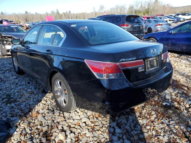 1HGCP2F62CA125050 - 2012 HONDA ACCORD SE BLACK photo 3