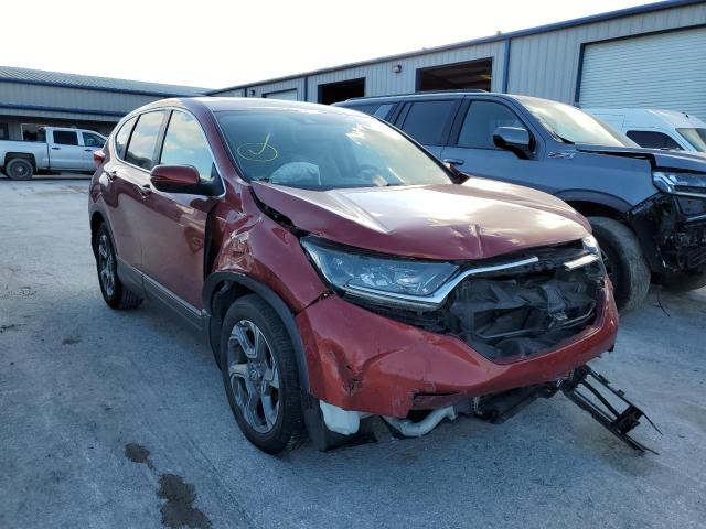 2HKRW1H80HH520025 - 2017 HONDA CR-V EXL RED photo 1