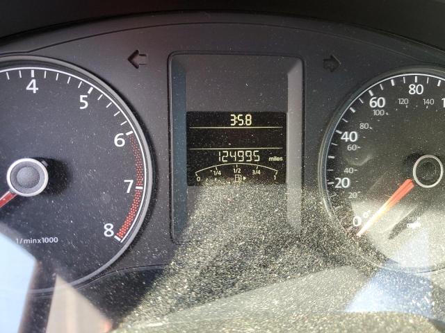 3VW2K7AJ3CM332399 - 2012 VOLKSWAGEN JETTA BASE BLUE photo 8