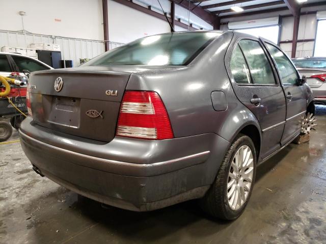 3VWVH69M94M****** - 2004 VOLKSWAGEN JETTA GLI GRAY photo 4