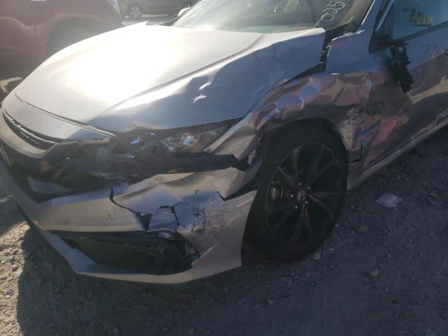 19XFC2F8XLE025736 - 2020 HONDA CIVIC SPOR 银色 照片 9
