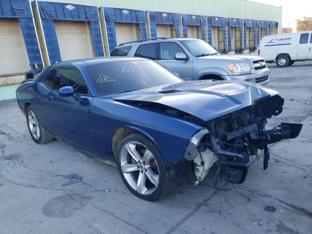 2B3CJ4DV3AH131462 - 2010 DODGE CHALLENGER BLUE photo 1