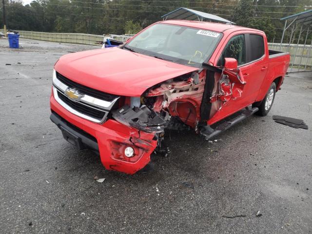 1GCGSCEN7H1196183 - 2017 CHEVROLET COLORADO L RED photo 2