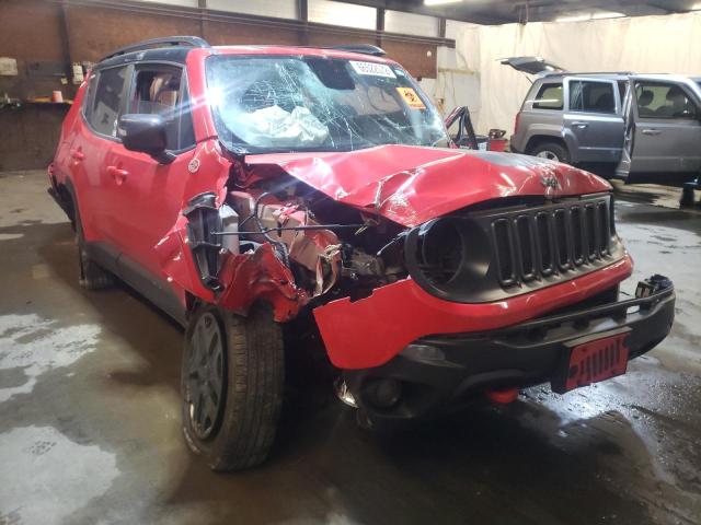 ZACCJBCB7JPG71809 - 2018 JEEP RENEGADE T RED photo 1