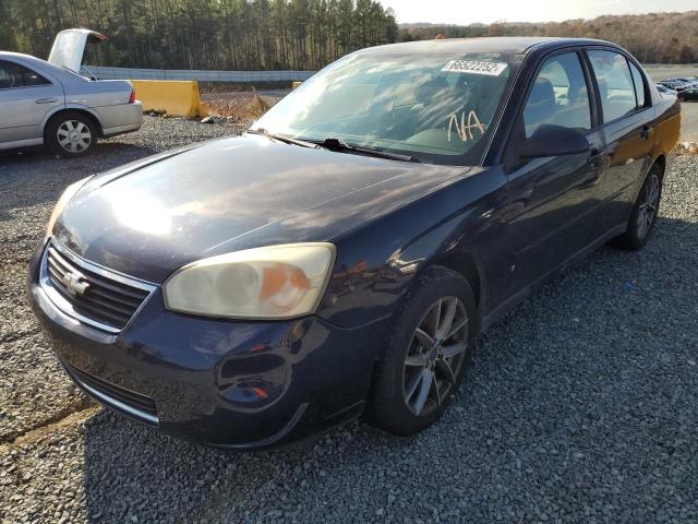 1G1ZS51896F178197 - 2006 CHEVROLET MALIBU LS BLUE photo 2