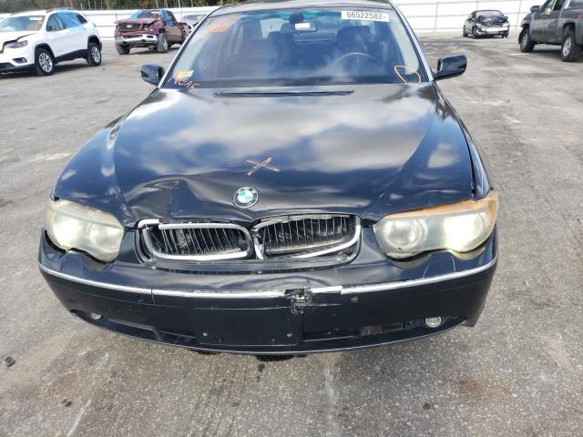 WBAGN63433DR13413 - 2003 BMW 745 LI BLACK photo 9