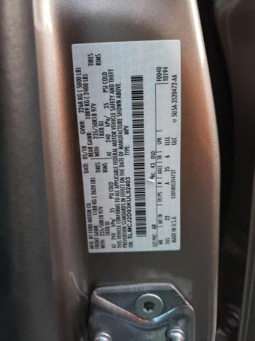 5LMCJ2D93KUL02403 - 2019 LINCOLN MKC SELECT ნაცრისფერი ფოტო 12