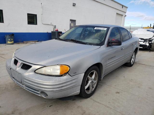 1G2NE52E6XC508645 - 1999 PONTIAC GRAND AM S SILVER photo 2