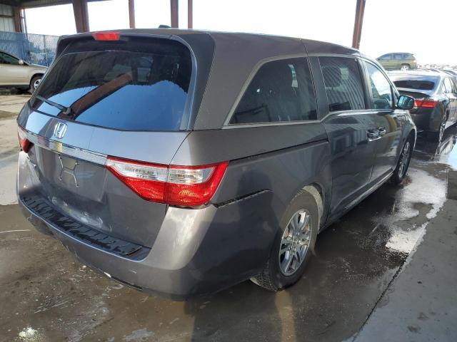 5FNRL5H63BB024379 - 2011 HONDA ODYSSEY EX GRAY photo 4